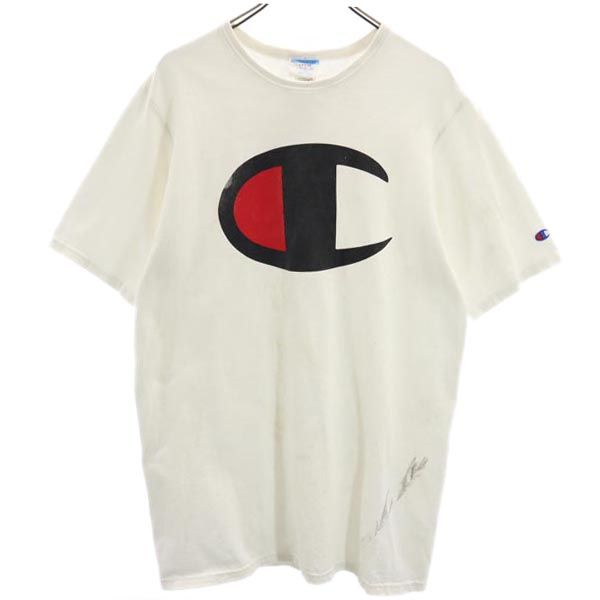 チャンピオン 半袖 クルーネック Tシャツ XL 白 Champion メンズ