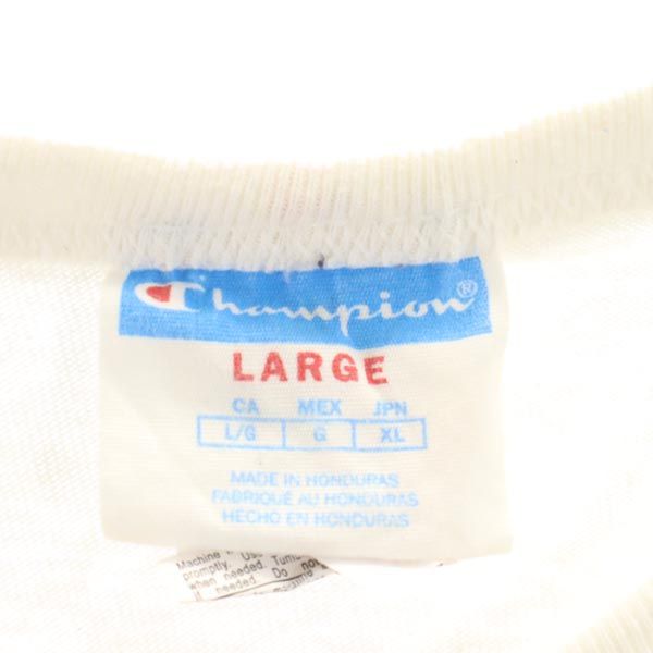 チャンピオン 半袖 クルーネック Tシャツ XL 白 Champion メンズ