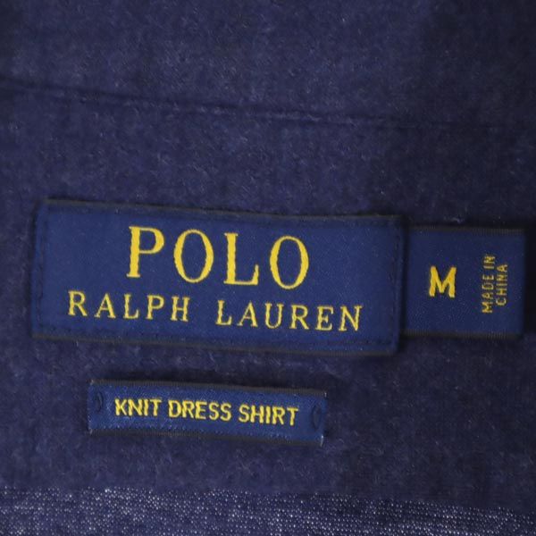 POLO RALPH LAUREN ポロラルフローレン 長袖 シャツ M ネイビー メンズ