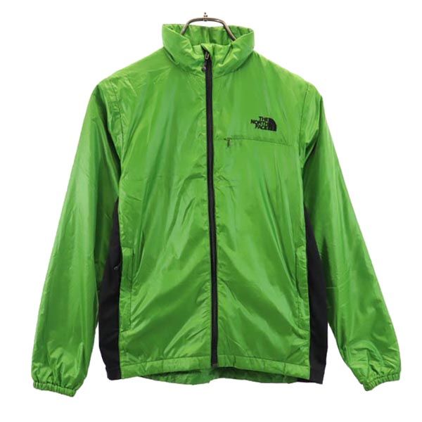 THE NORTH FACE ザノースフェイス NYW17903 アウトドア 中綿ジャケット M グリーン 収納ポーチ付き レディース