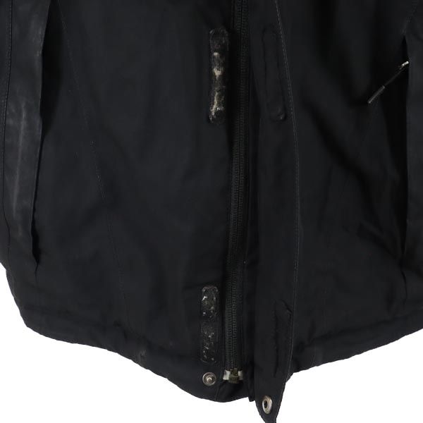 THE NORTH FACE ザノースフェイス アウトドア 中綿ジャケット S ブラック フード ベンチレーション メンズ