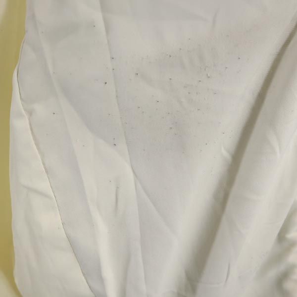 CAMEO カメオ ウールブレンド チェスターコート XS グレー×ホワイト 切替 メンズ