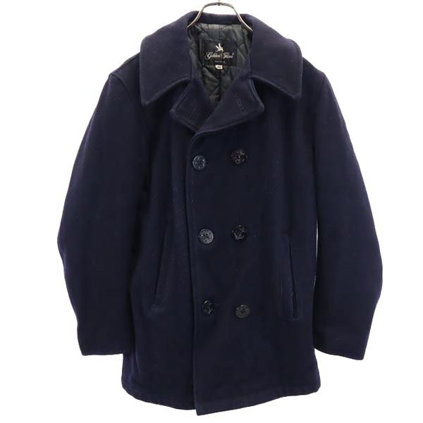 GOLDEN FLEECE ゴールデンフリース USA製 ピーコート 40 ネイビー メンズ