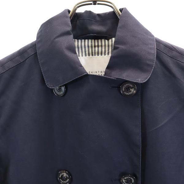 MACKINTOSH PHILOSOPHY マッキントッシュフィロソフィー ピーコート 36 ネイビー レディース