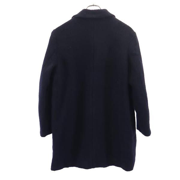 beautiful people ビューティフルピープル チェスターコート 36 ネイビー 裏キルティング素材 レディース