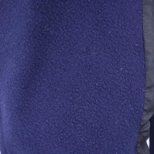 LANVIN ランバン フランス製 ランチ コート 40 ネイビー レディース