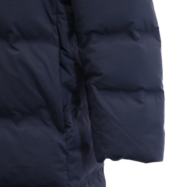 UNIQLO ユニクロ シームレス ダウンコート S ネイビー レディース