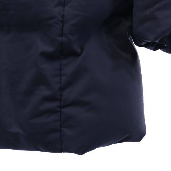 UNIQLO ユニクロ 長袖 シームレス ダウンコート L ネイビー系 フード レディース