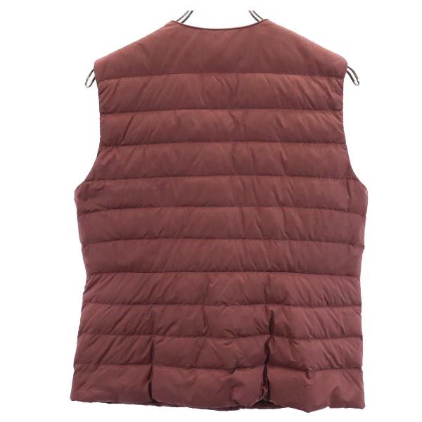 ユニクロ ウルトラライト ダウンベスト L えんじ UNIQLO レディース