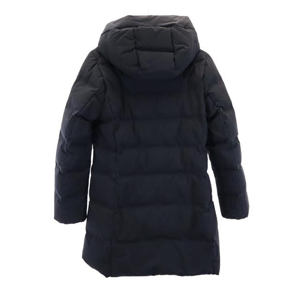 UNIQLO ユニクロ シームレス ダウンコート S ネイビー レディース