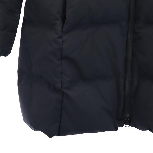 UNIQLO ユニクロ シームレス ダウンコート S ネイビー レディース