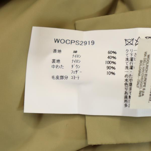 WOOLRICH ウールリッチ ダウンコート S ネイビー メンズ