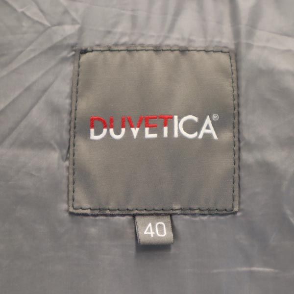 DUVETICA デュベティカ ダウンジャケット 40 ブラウン系 ファー フード レディース