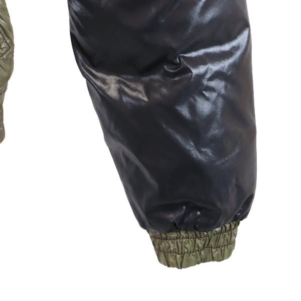 DUVETICA デュベティカ リバーシブル ダウンジャケット 40 ブラック/ブラウン系 フード レディース