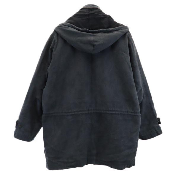 LANVIN ランバン 起毛 中綿ジャケット 46-34 ネイビー系 メンズ