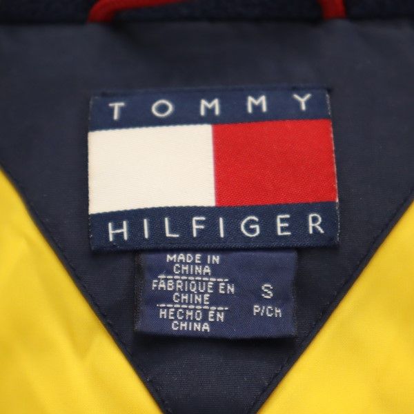 TOMMY HILFIGER トミーヒルフィガー 90s オールド ダウンジャケット S ネイビー メンズ