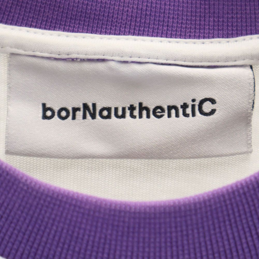 borNauthentiC ボーンオーセンティック 半袖 Tシャツ M ホワイト系 メンズ