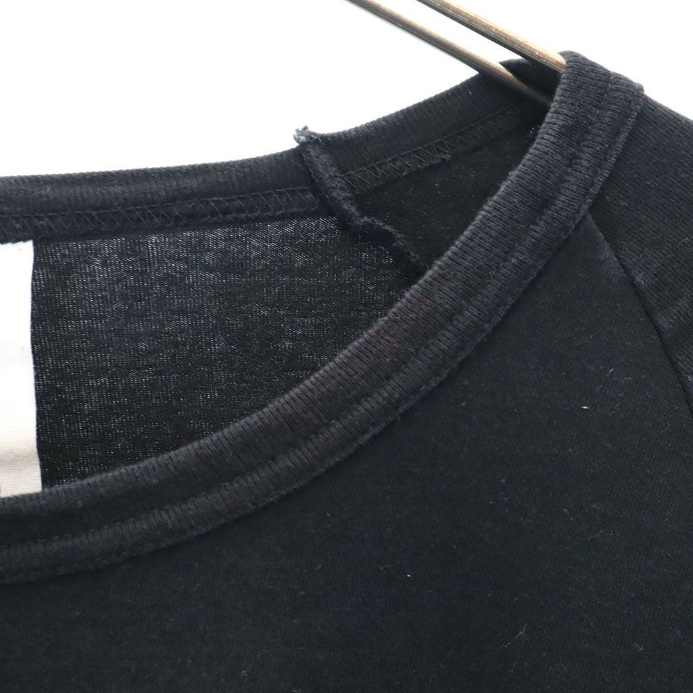 アタッチメント バックプリント 長袖 Tシャツ 3 ブラック ATTACHMENT ロンT メンズ