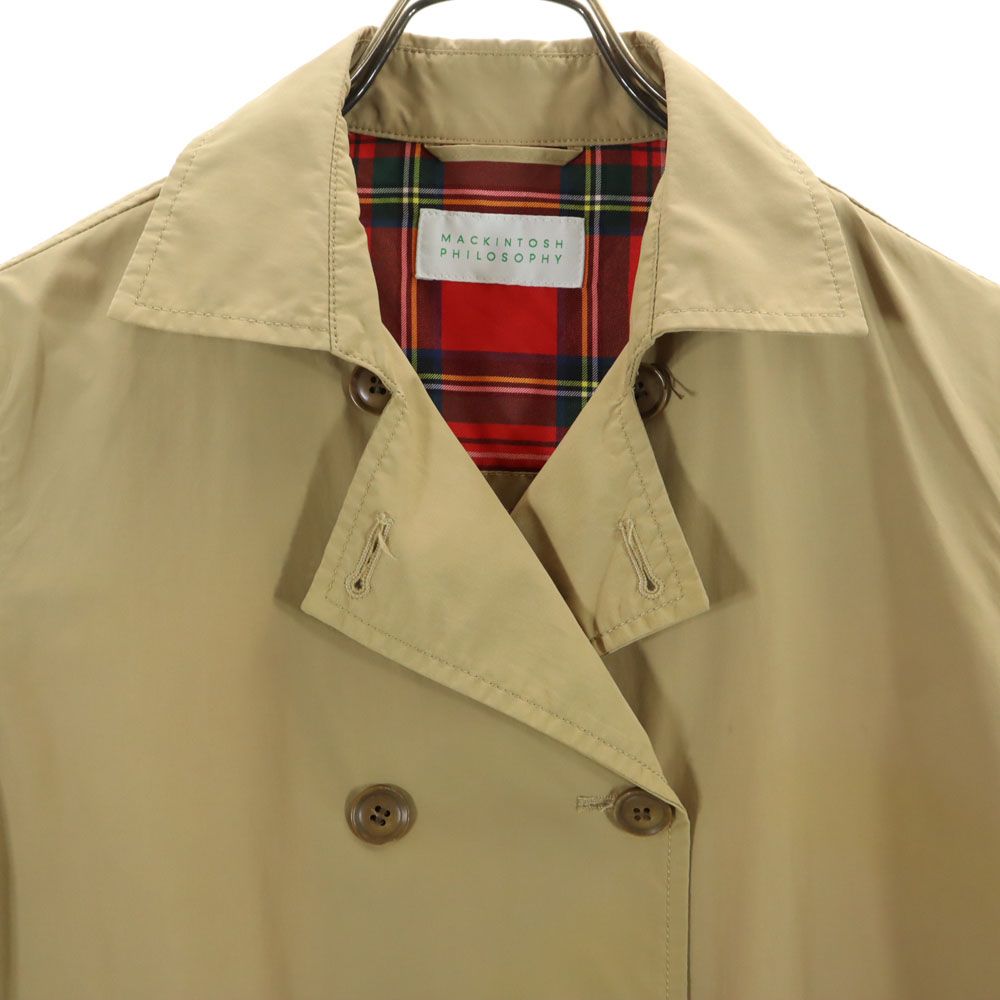 MACKINTOSH PHILOSOPHY マッキントッシュフィロソフィー 日本製 トレンチコート 2 カーキベージュ レディース