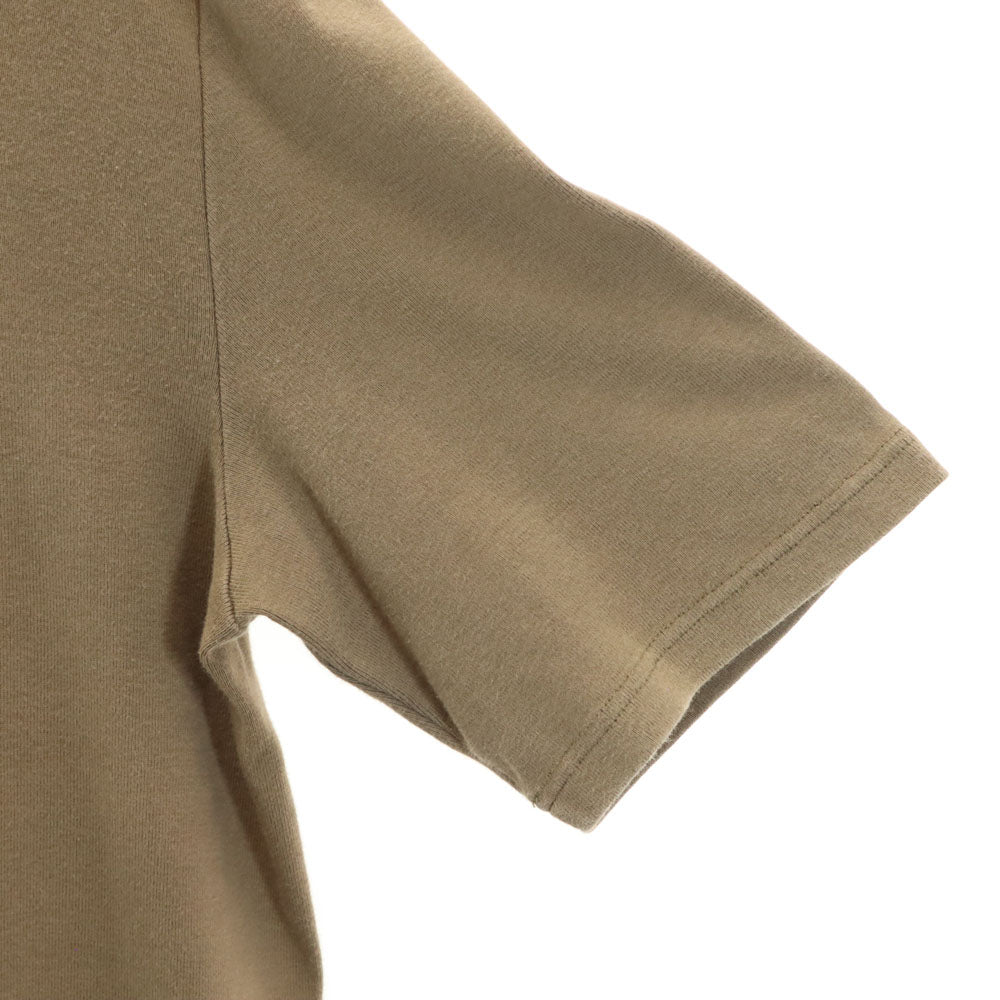 アーペーセー 日本製 半袖 ヘンリーネック Tシャツ 2 ブラウン A.P.C. メンズ