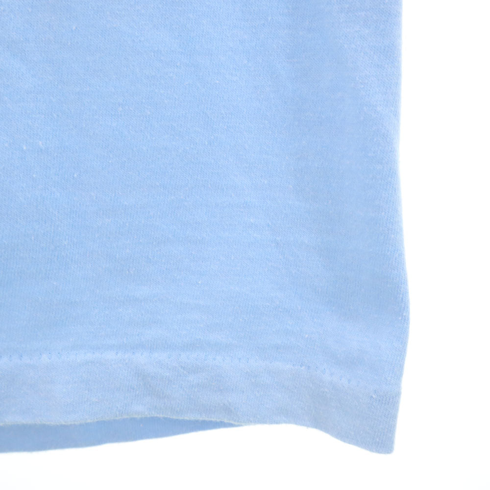 Hanes ヘインズ 70s USA製 ヴィンテージ オレンジタグ 半袖 Tシャツ M 水色 メンズ