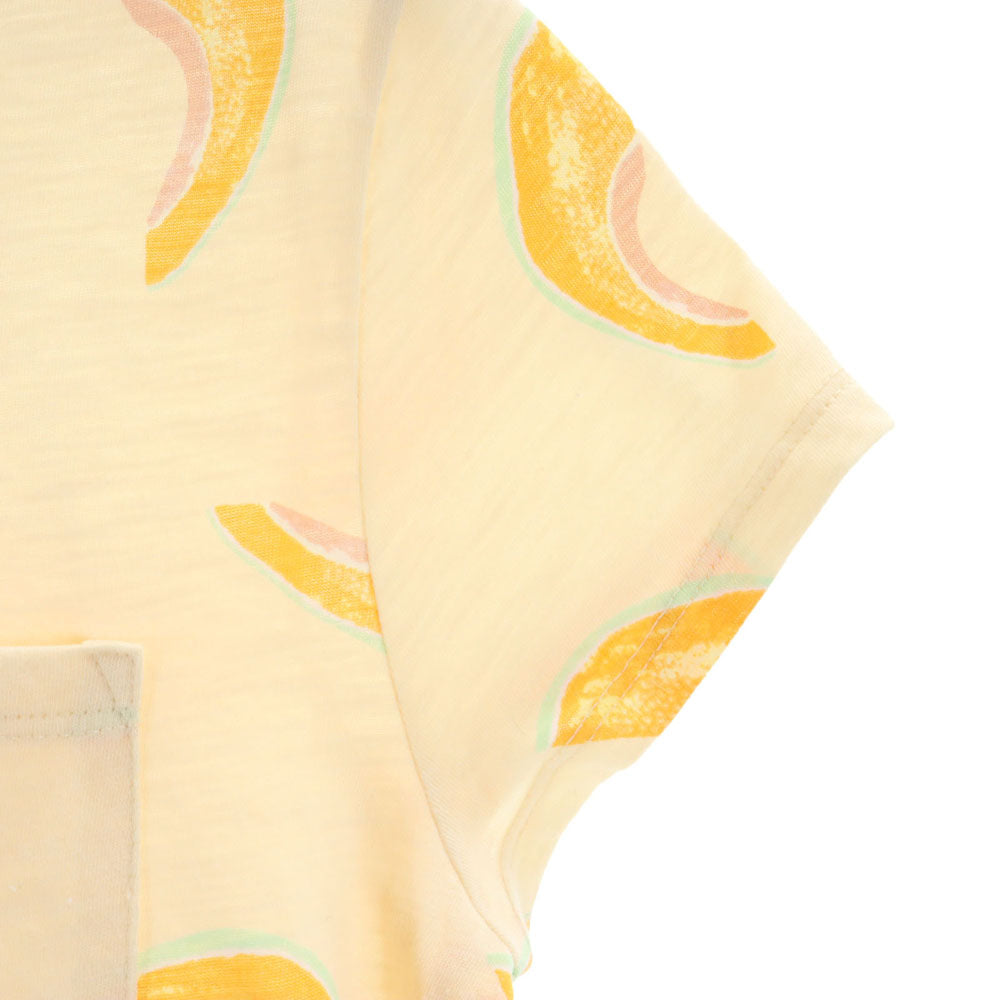 patagonia パタゴニア 20年製 アウトドア STY52981SP20 半袖 Tシャツ XS イエロー系 フレンチスリーブ レディース