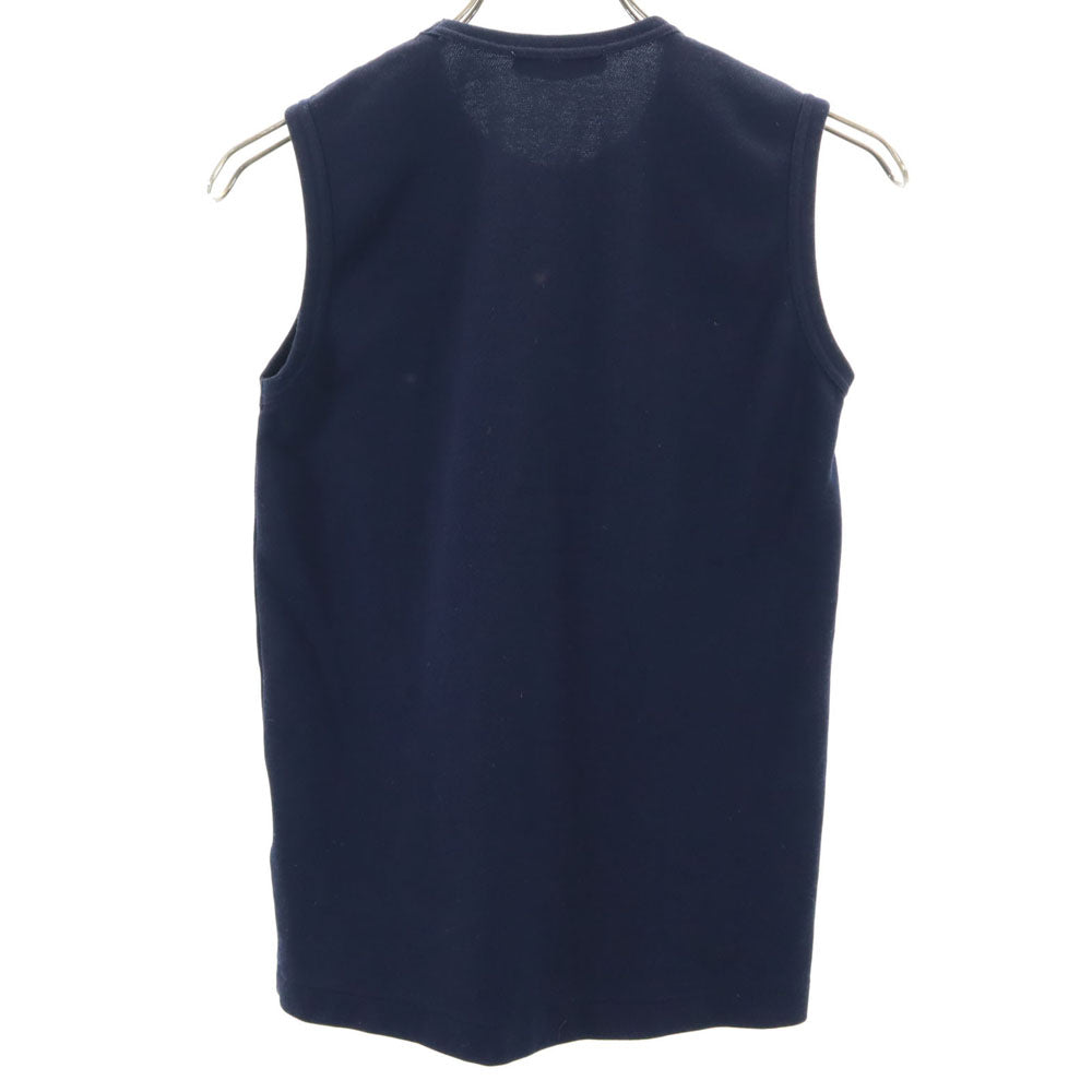 COMME des GARCONS コムデギャルソン ノースリーブ タンクトップ ネイビー レディース