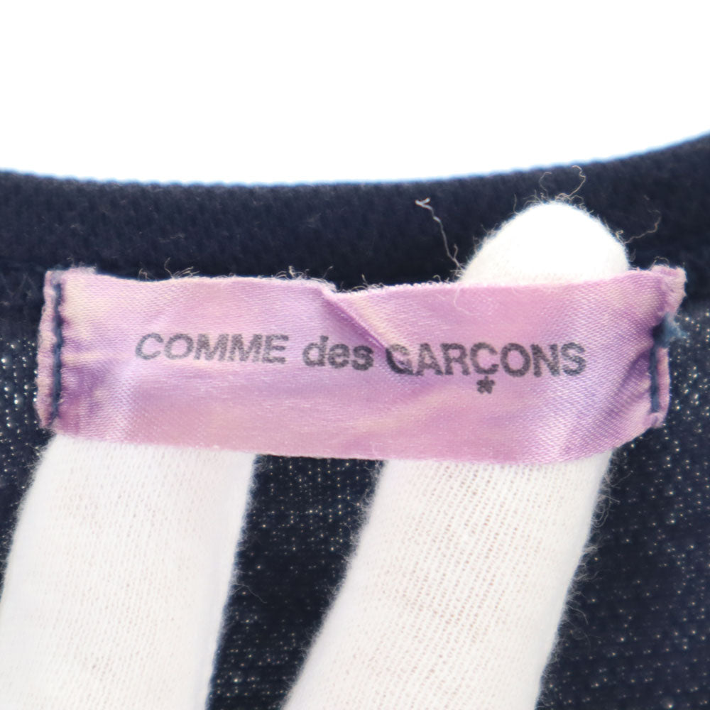 COMME des GARCONS コムデギャルソン ノースリーブ タンクトップ ネイビー レディース