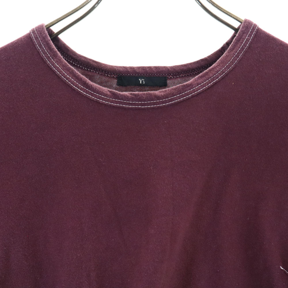 Y's ワイズ 80s 90s 日本製 半袖 Tシャツ パープル系 レディース