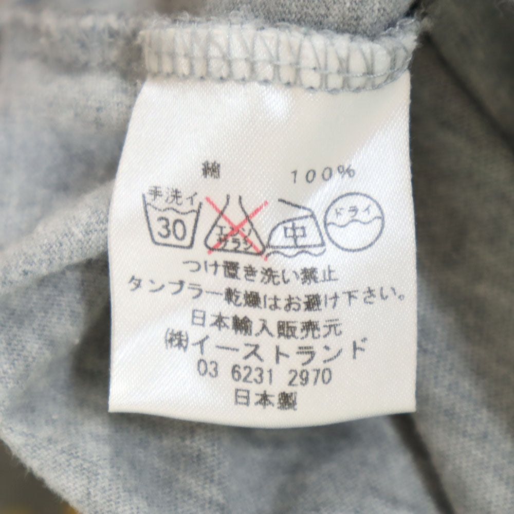 Kitsune' Tee キツネティー 日本製 半袖 Tシャツ S グレー メンズ