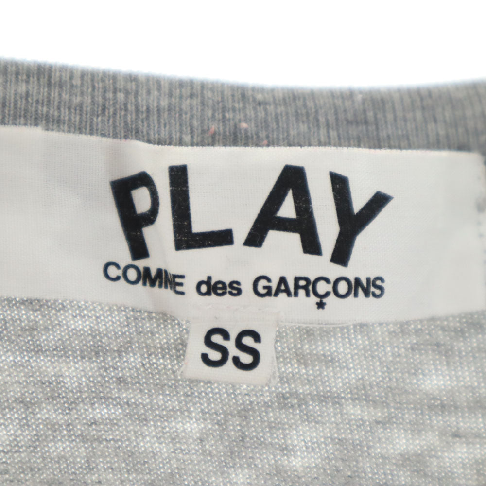 プレイコムデギャルソン 半袖 Tシャツ SS グレー PLAY COMME des GARCONS レディース