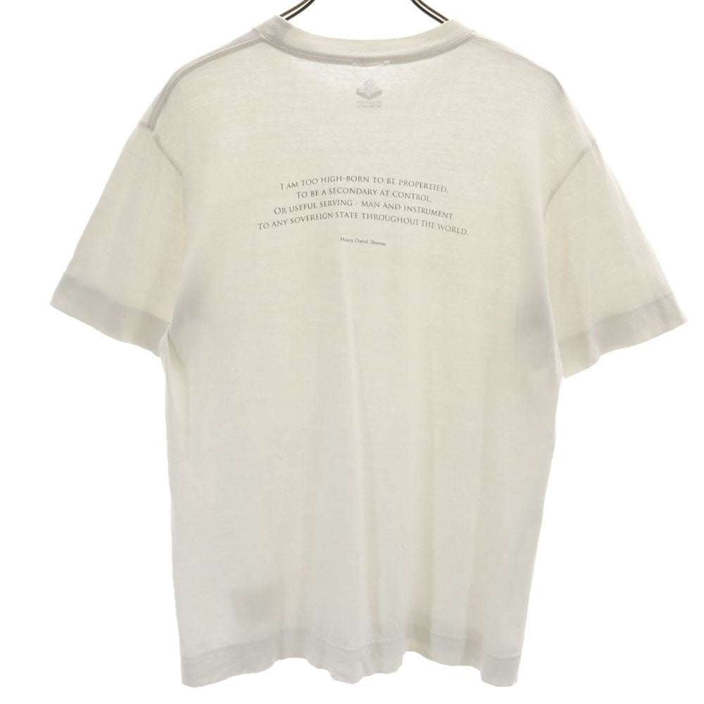 MOUNTAIN RESEARCH マウンテンリサーチ プリント 半袖 Tシャツ ホワイト 308 メンズ