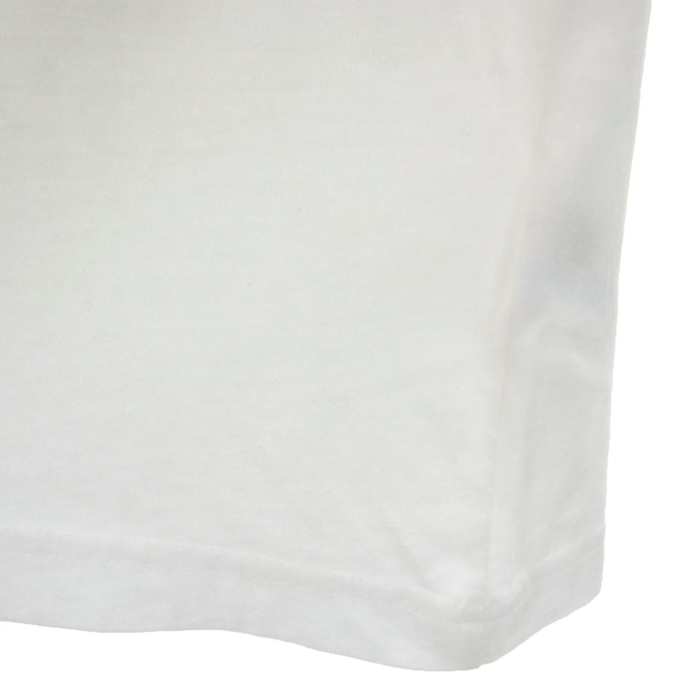 アディダス トレイフォイルロゴ プリント 半袖 Tシャツ M ホワイト adidas メンズ