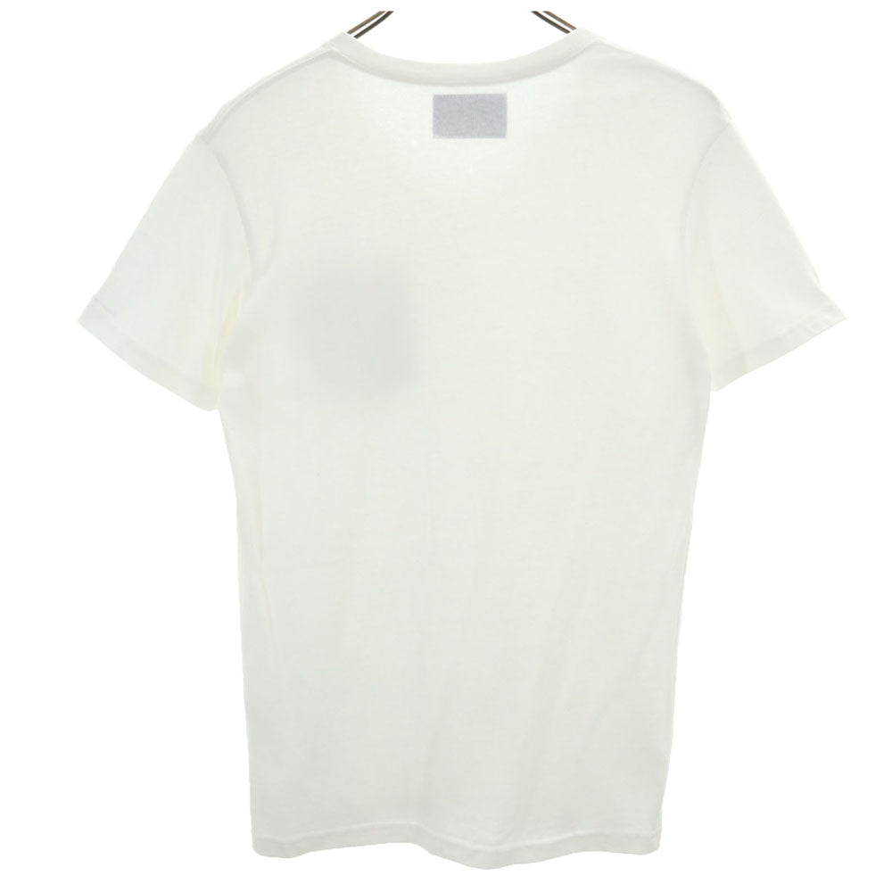 ナンバーナイン 半袖 Vネック Tシャツ M ホワイト系 NUMBER(N)INE ポケT メンズ