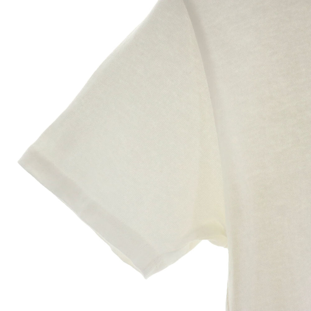 ナンバーナイン 半袖 Vネック Tシャツ M ホワイト系 NUMBER(N)INE ポケT メンズ