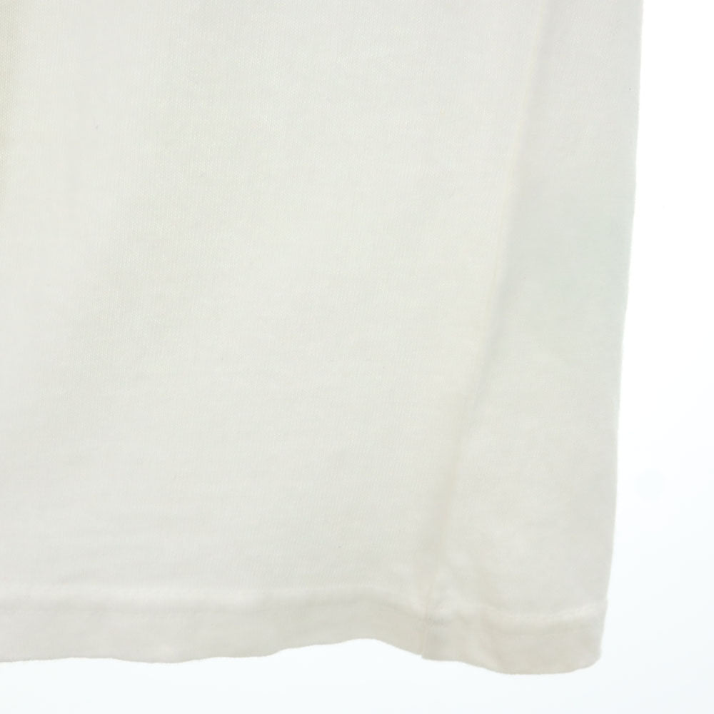 ナンバーナイン 半袖 Vネック Tシャツ M ホワイト系 NUMBER(N)INE ポケT メンズ