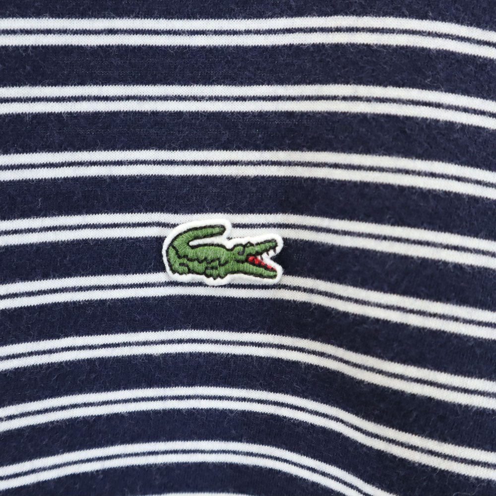 LACOSTE ラコステ ボーダー柄 半袖 Tシャツ 4 ネイビー 他 REGULAR FIT メンズ