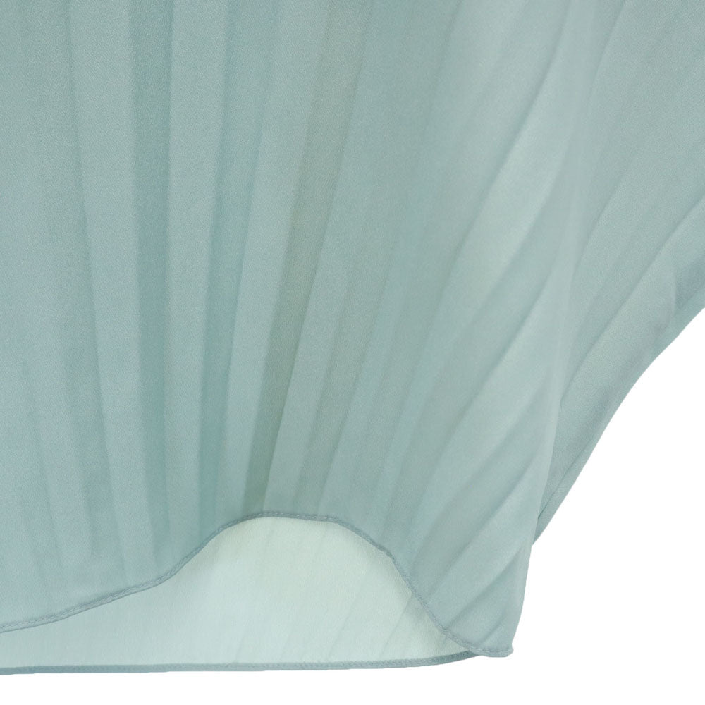 ウィークエンド マックスマーラ ポルトガル製 7分袖 ポンチョ 36 ブルーグレー系 WEEKENDS MaxMara レディース