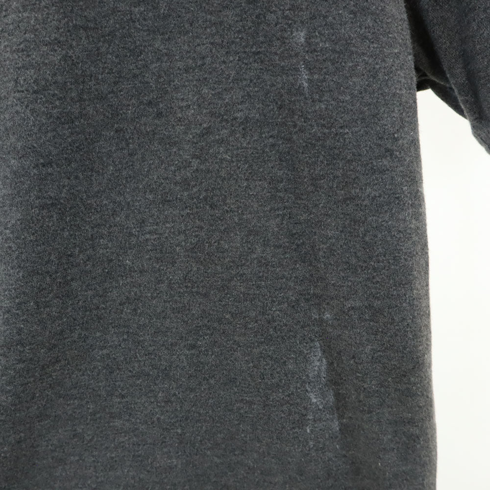 バーバリーブラックレーベル 三陽商会 バックプリント 半袖 Tシャツ 2 グレー×ブルー BURBERRY BLACK LABEL メンズ