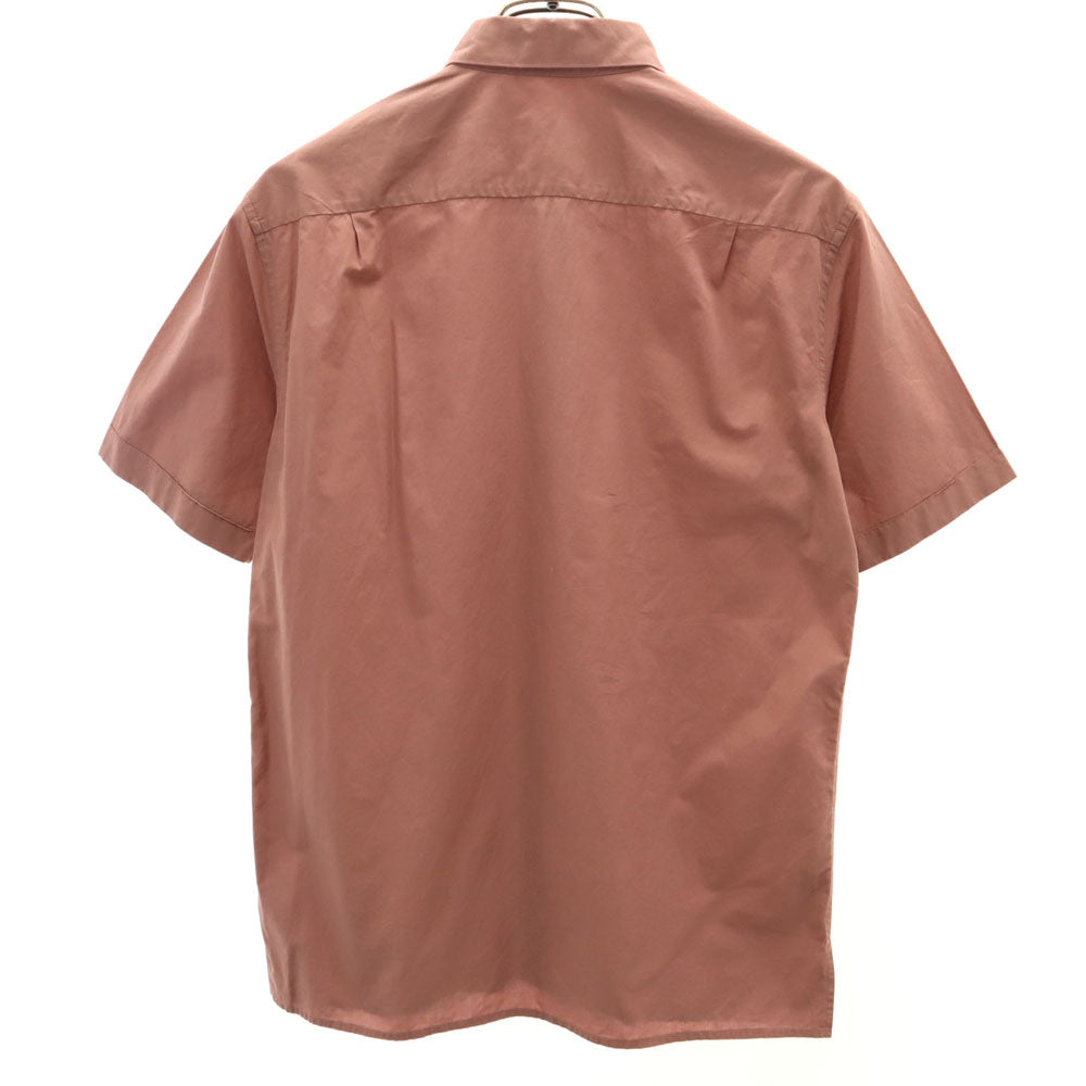 LAD MUSICIAN ラッドミュージシャン 日本製 半袖 シャツ 42 ブラウン系 メンズ