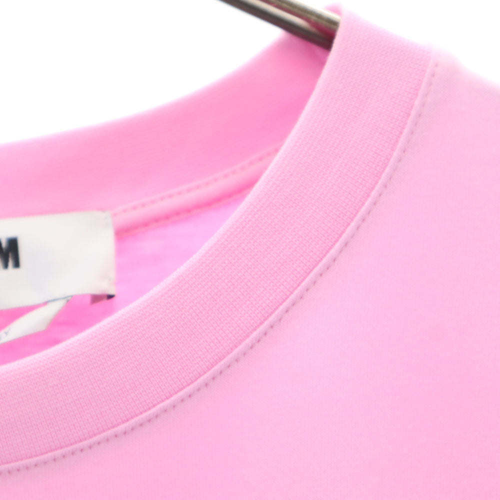 MSGM エムエスジーエム イタリア製 半袖 Tシャツ M ピンク メンズ