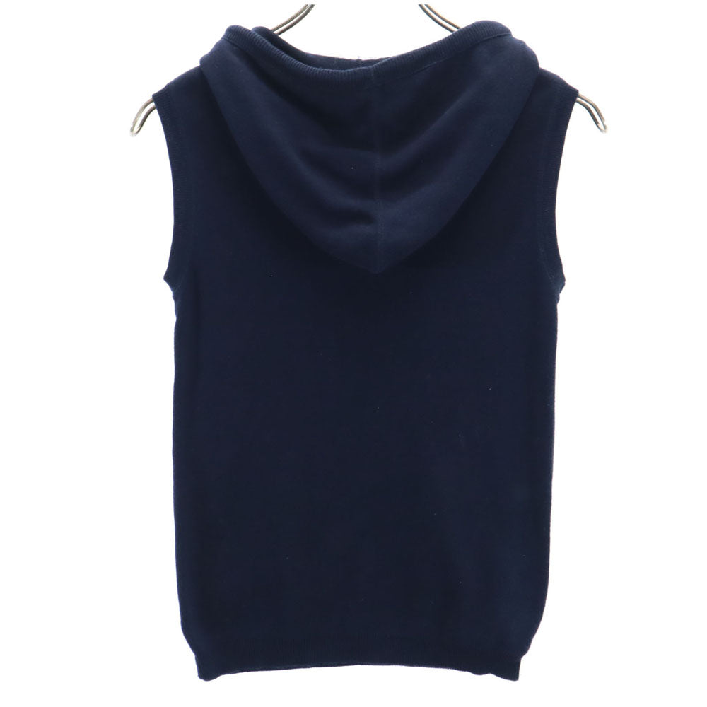 Burberrys Blue label バーバリーズブルーレーベル 90s 三陽商会 オールド ノースリーブ セーター M ネイビー ニット レディース