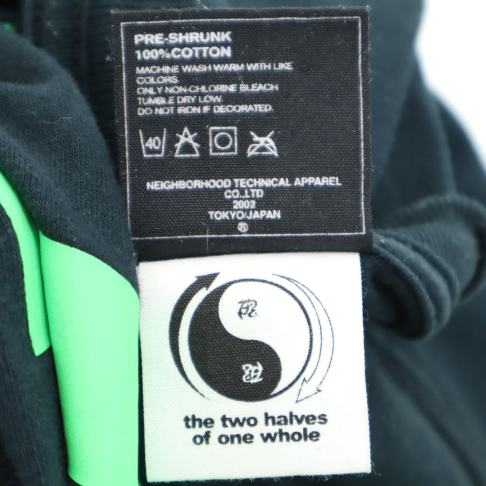 ネイバーフッド 04年製 半袖 Tシャツ ブラック NEIGHBORHOOD smlx メンズ