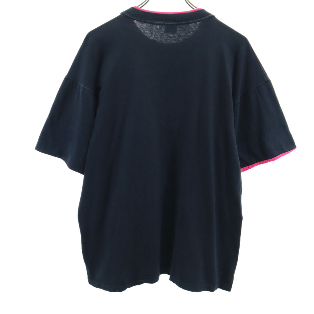 Velva Sheen ベルバシーン 90s USA製 オールド 半袖 Tシャツ L ブラック系 メンズ