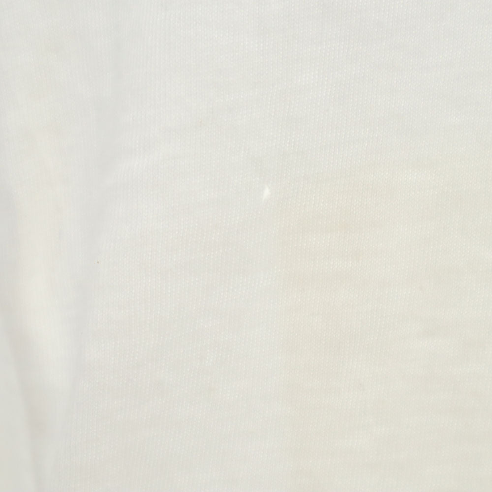 オールド 90s サードガード 西村しのぶ 夜梨子 日本製 プリント 半袖 Tシャツ M ホワイト OLD THIRD GIRL by SHINOBU NISHIMURA 袋付き メンズ