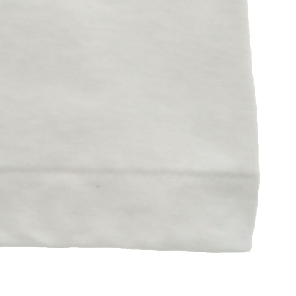 オールド 90s サードガード 西村しのぶ 夜梨子 日本製 プリント 半袖 Tシャツ M ホワイト OLD THIRD GIRL by SHINOBU NISHIMURA 袋付き メンズ