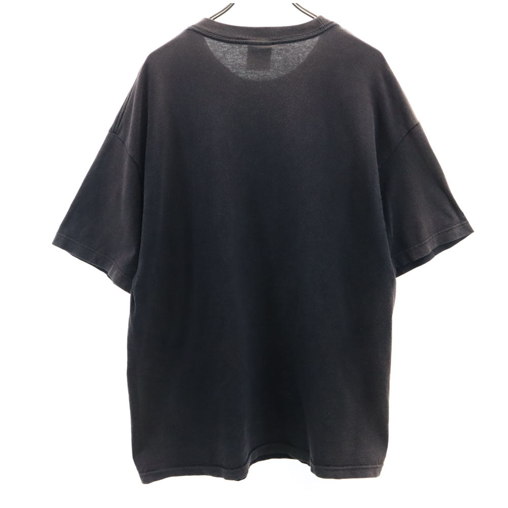 ALSTYLE APPAREL&ACTIVEWEAR アルスタイルアパレルアンドアクティブウェアー プリント 半袖 Tシャツ XL ブラック メンズ