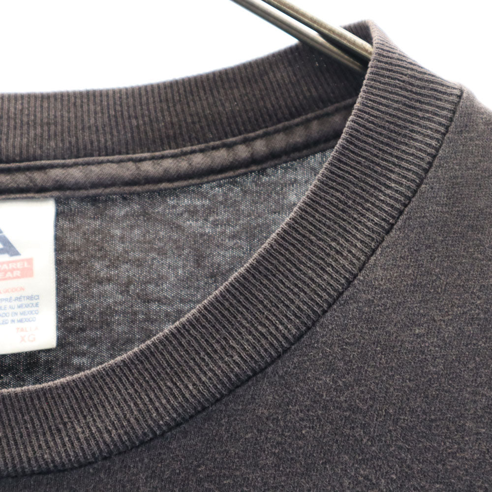 ALSTYLE APPAREL&ACTIVEWEAR アルスタイルアパレルアンドアクティブウェアー プリント 半袖 Tシャツ XL ブラック メンズ