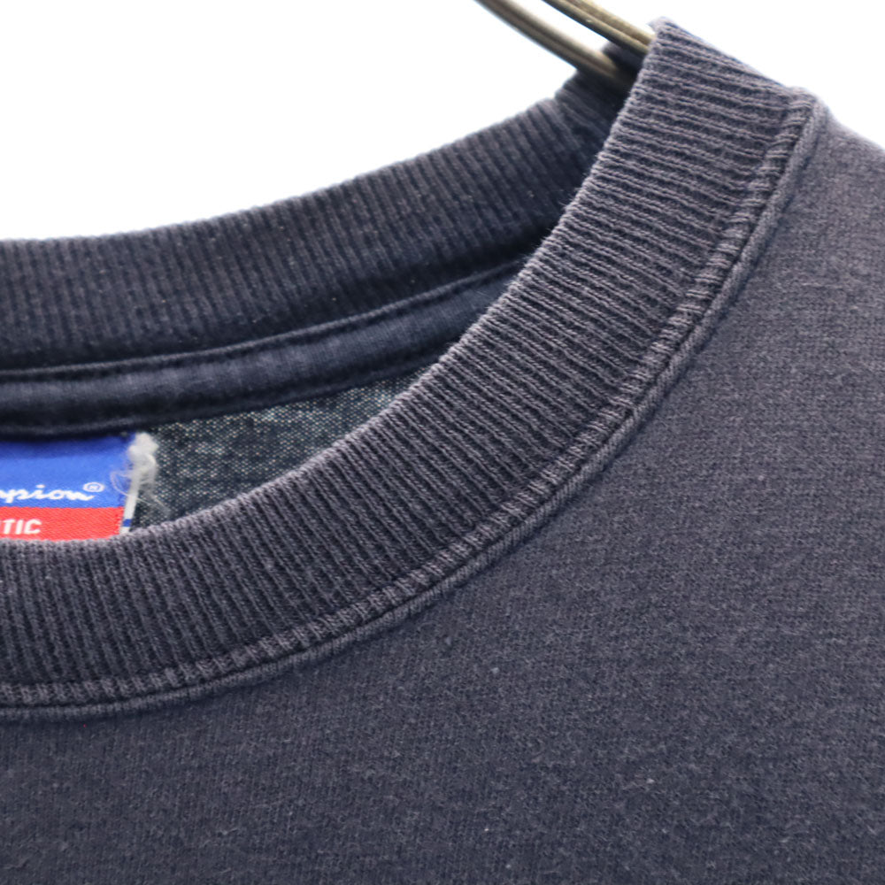 Champion チャンピオン プリント 半袖 Tシャツ L ネイビー メンズ