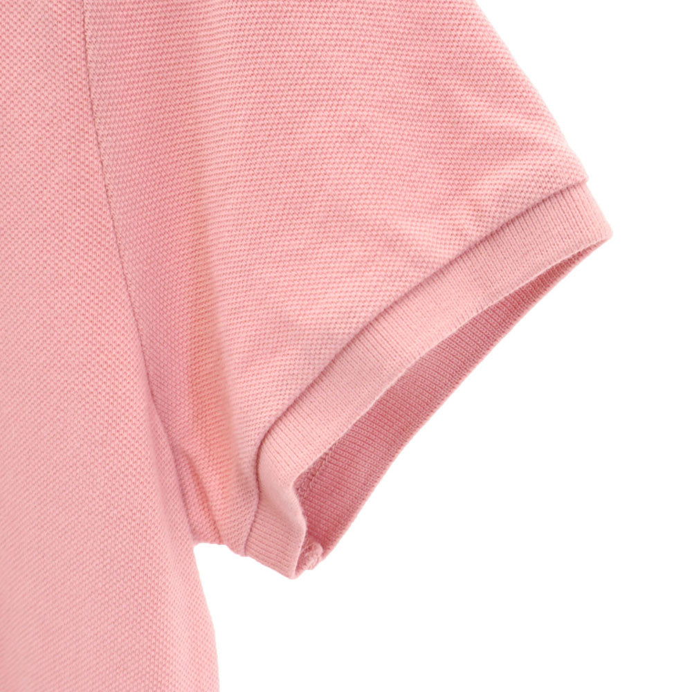 ラルフローレン 半袖 ポロシャツ M ピンク RALPH LAUREN 鹿の子地 レディース